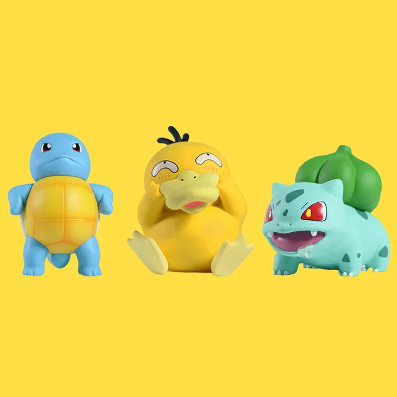 Pokémon Psyduck & Squirtle Kawaii Action Figures - Image 4