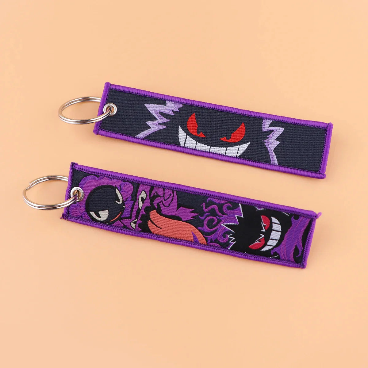 Cute Gengar Key Tag – Anime Keychain - Image 3
