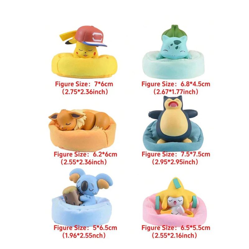 Pokémon 6 Styles Genuine Anime Figures - Image 2