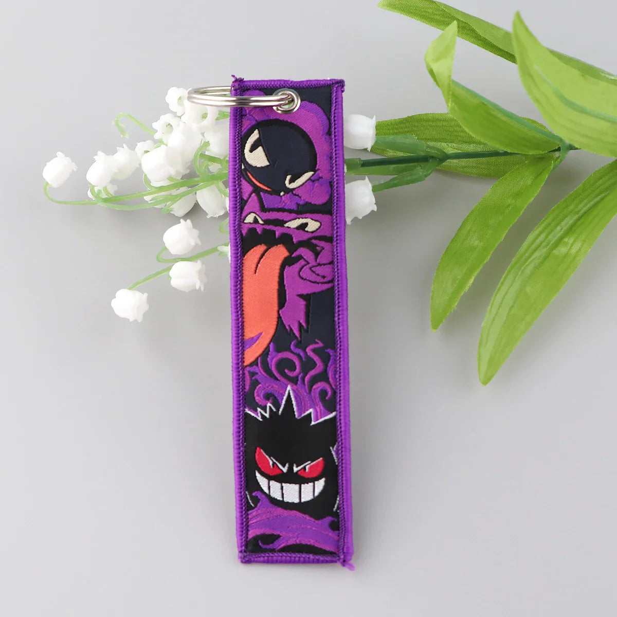 Cute Gengar Key Tag – Anime Keychain - Image 4