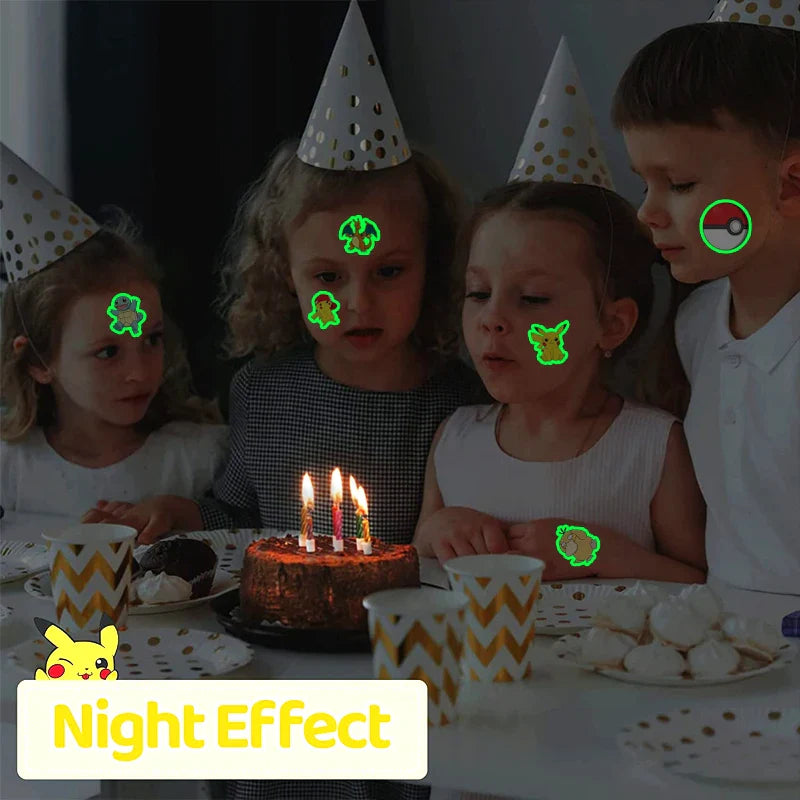 Pokémon Glow-in-the-Dark Temporary Tattoos - Image 6