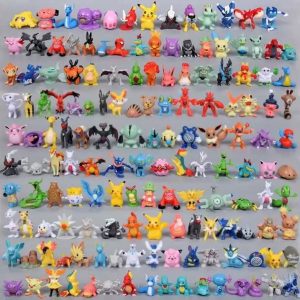 24-144pcs Pokémon Mini Figures