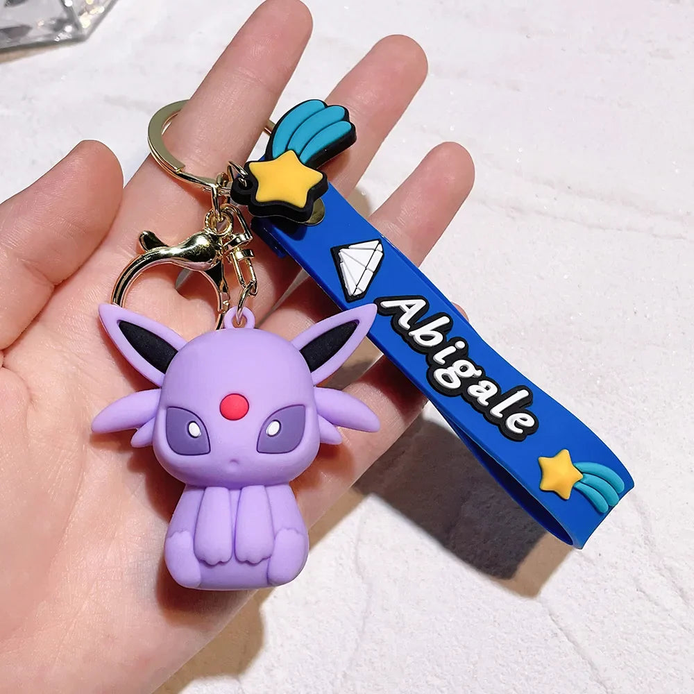 Cute Pokémon Eeveelution Keychain - Image 10