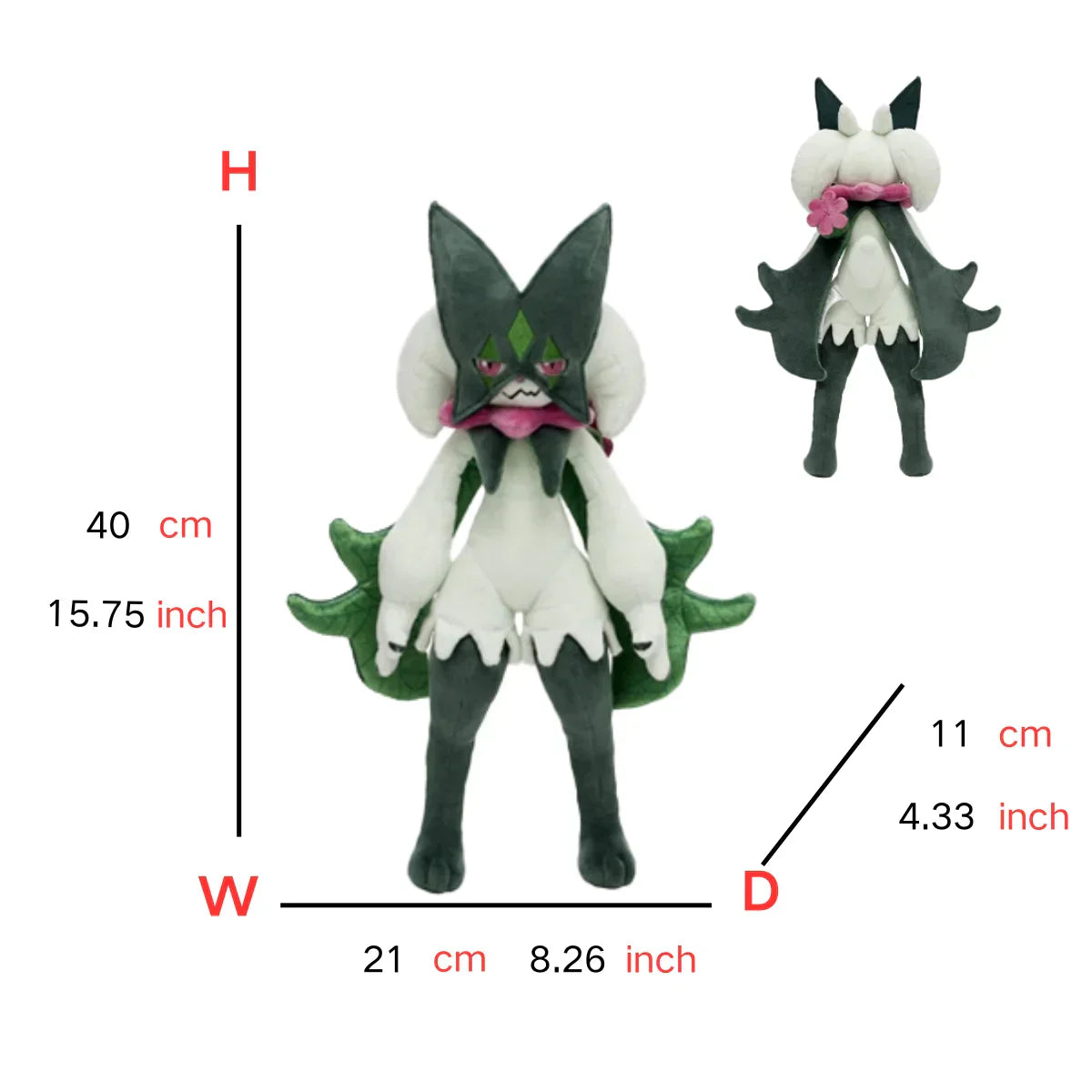 Sprigatito, Floragato & Meowscarada Plush Toys - Image 5