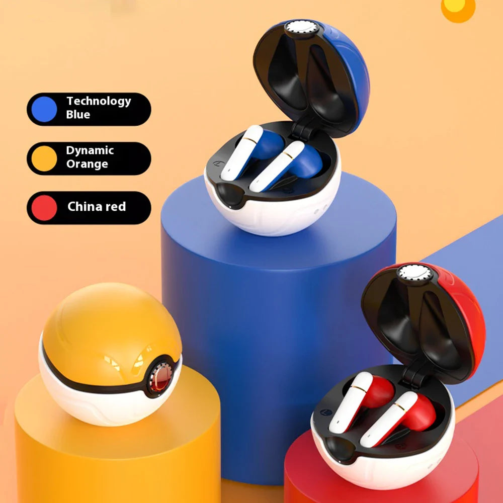 Fashion Pokéball Bluetooth Earphones