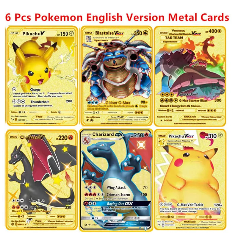 Pokemon Metal Collectible Cards - Image 13