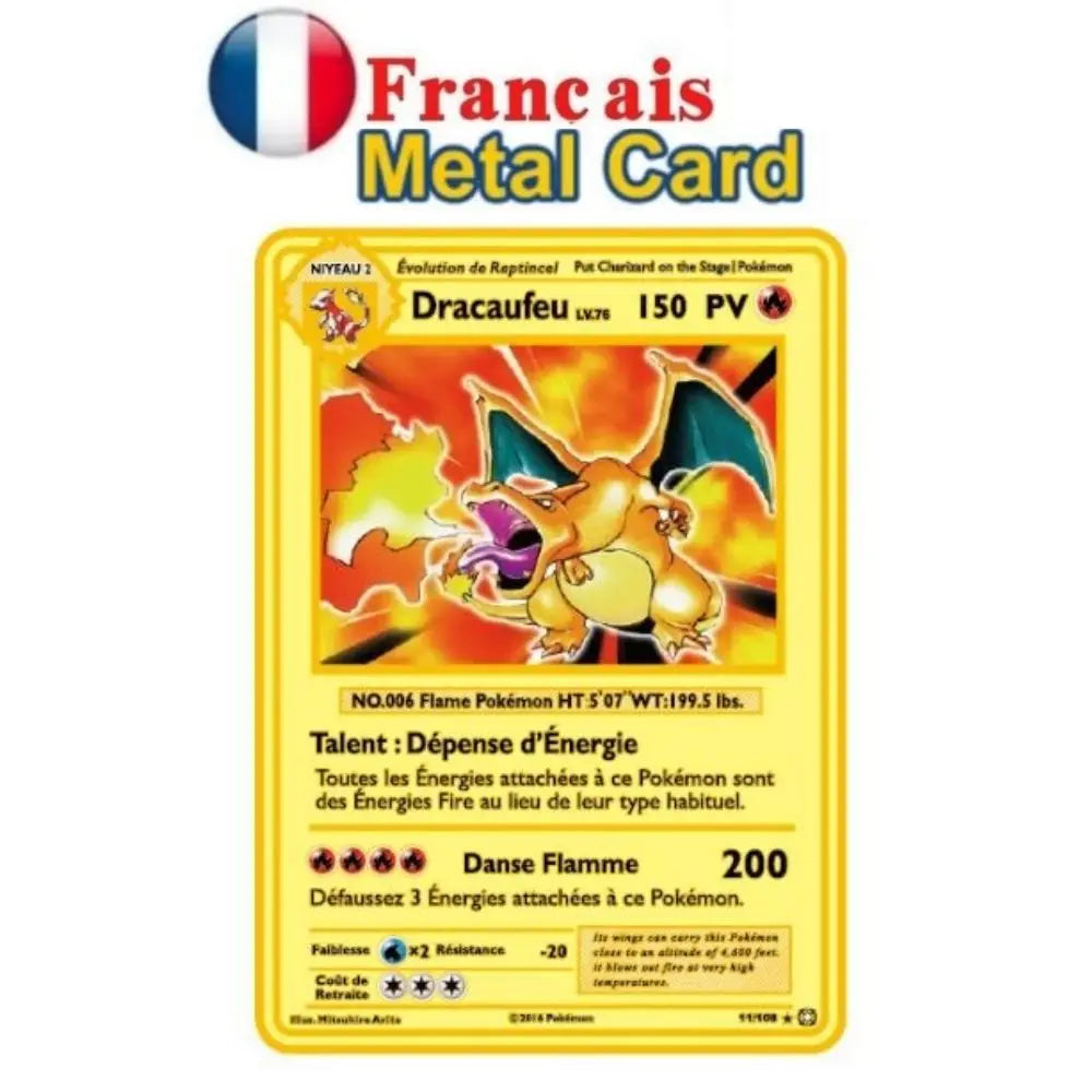 Metal Pocket Monster Cards - Image 19