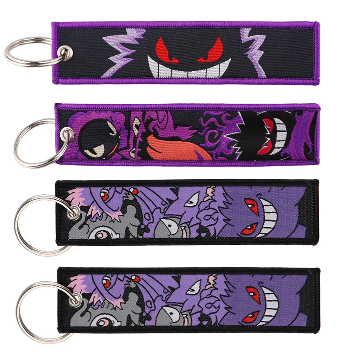 Cute Gengar Key Tag – Anime Keychain