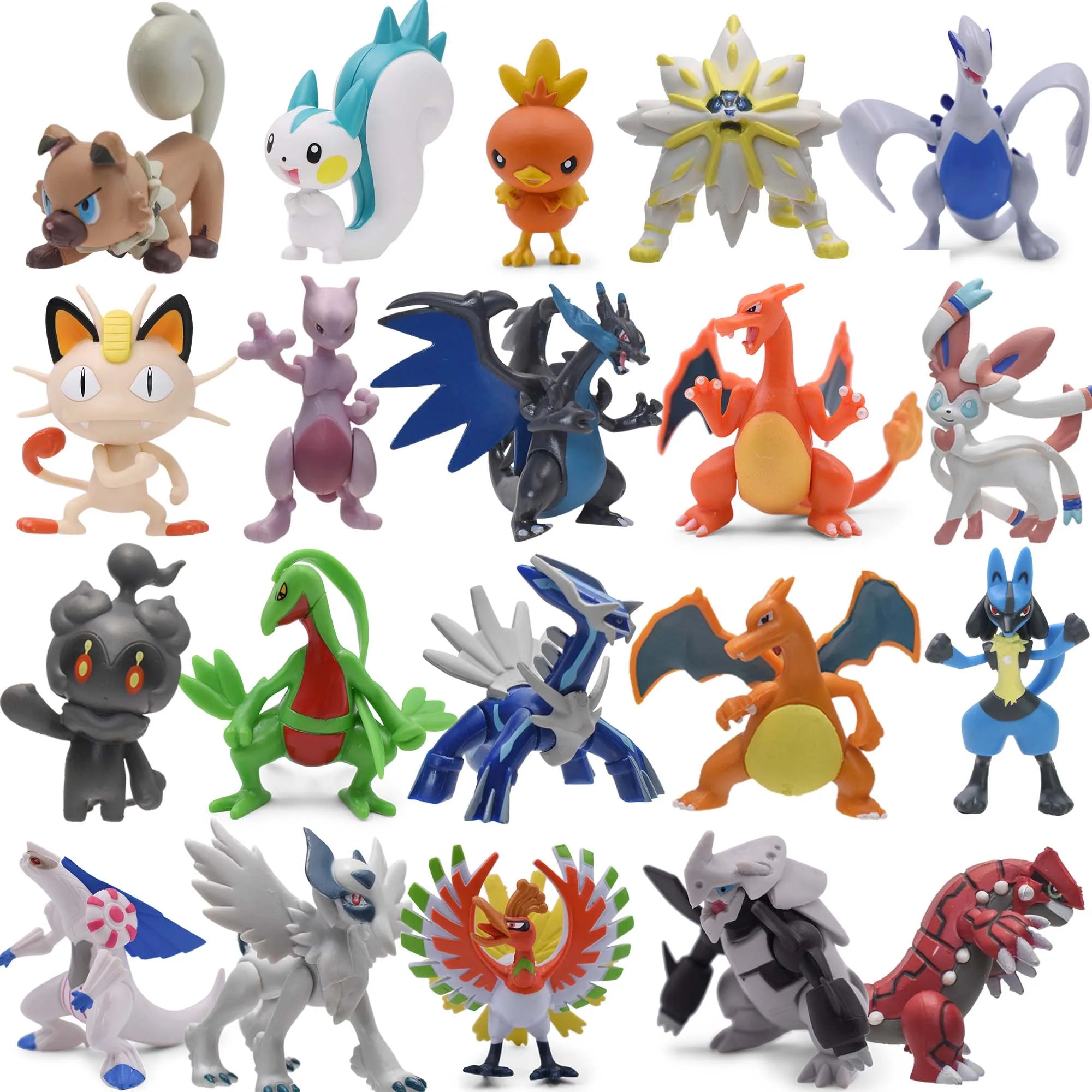 2–3 Inch Pokémon PVC Action Figures